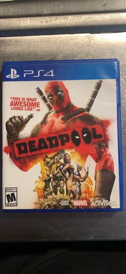 PS4 deadpool disc