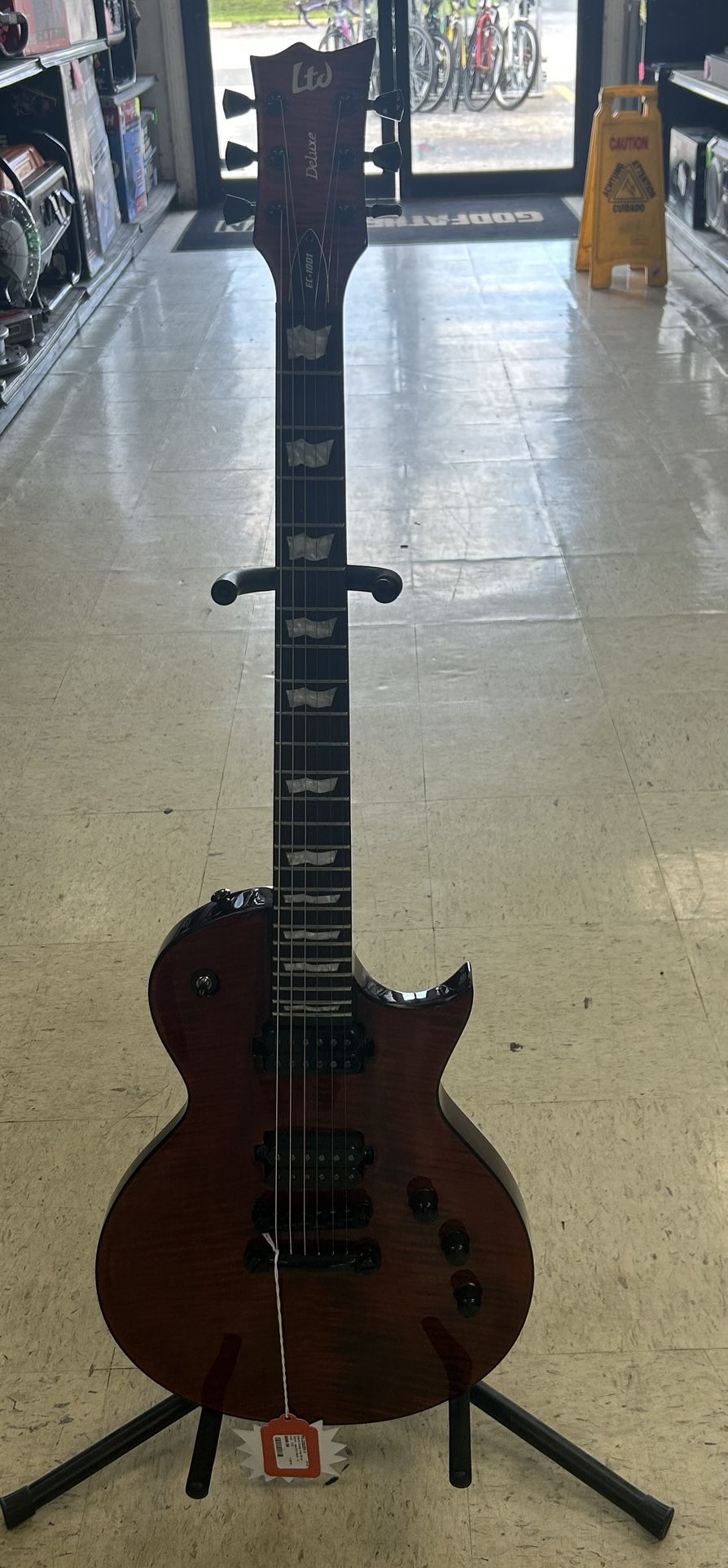 ESP LTD EC-1001 Electric Guitar - Tiger Eye