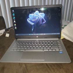Hp 14" Laptop Silver Brand New