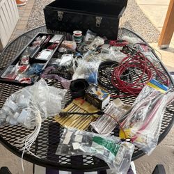 Electrical Tool Box Full Of Stuff 