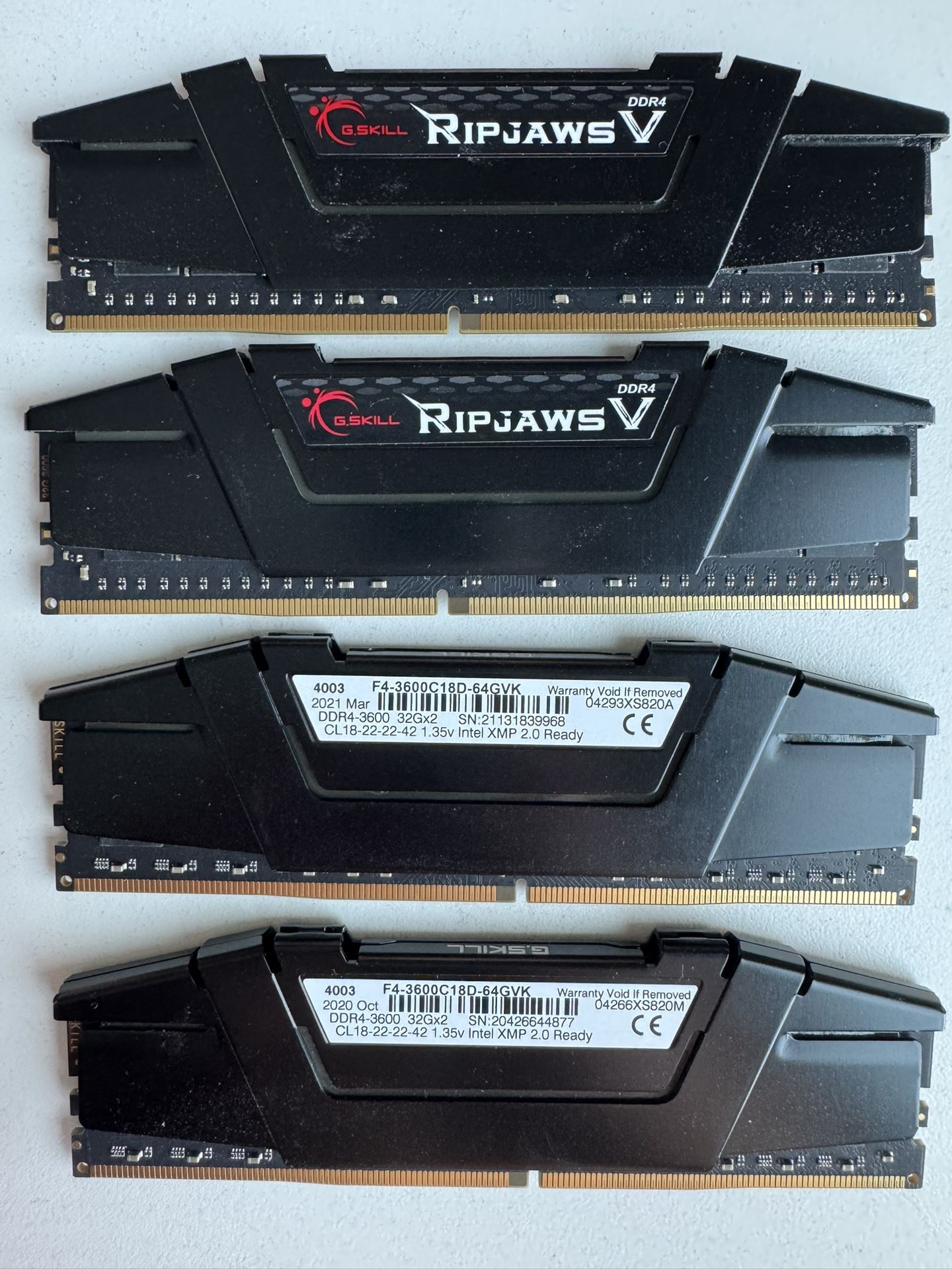 G.SKILL Ripjaws V Series 32GB