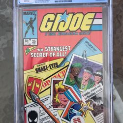 G.I. Joe, A Real American Hero #26 (1984) CGC 9.4 — White Pages; Snake Eyes’ Origin 