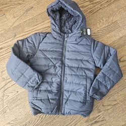 Kids Coat, Size 8, New 