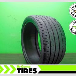 1 285/30ZR20 USED TIRE MICHELIN PILOT SUPER SPORT 9.0/32 TREAD LIKE NEW 95Y
