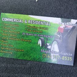 SEASEN TRAVAJOS DE JARDINERIA COMERSIAL 