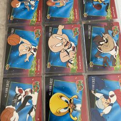 1996 Upper Deck SPACE JAM cards NBA