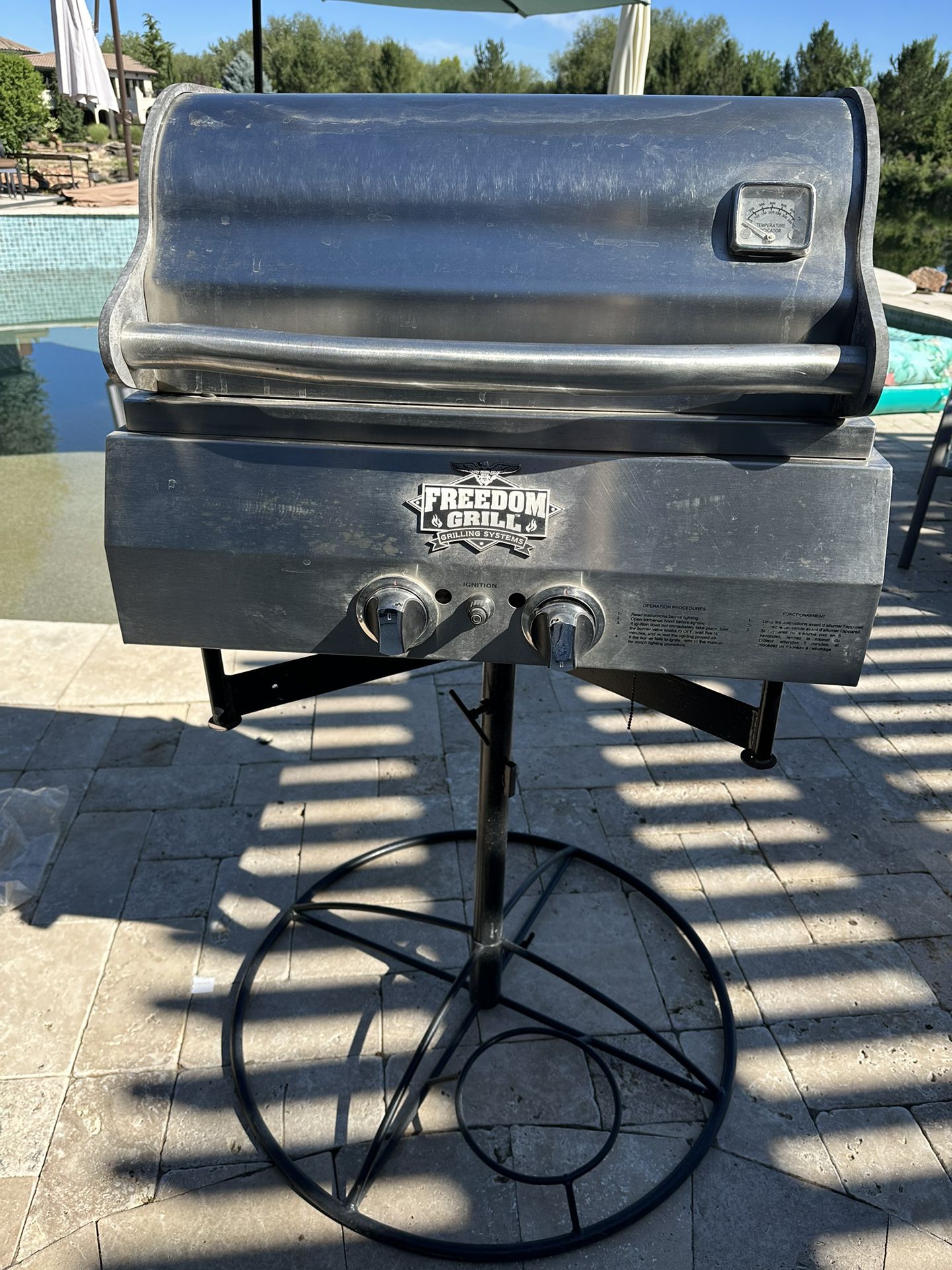 melodisk hele Søgemaskine markedsføring Freedom Grill Model FG 100 With Stand for Sale in Eagle, ID - OfferUp