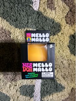 Brand New Yellow Needoh Mello Mallo