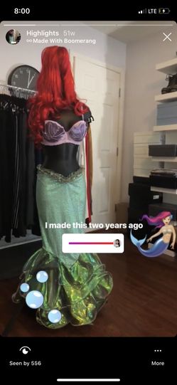 Mermaid costume