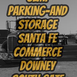 Semi Parking Storage RVs Boats