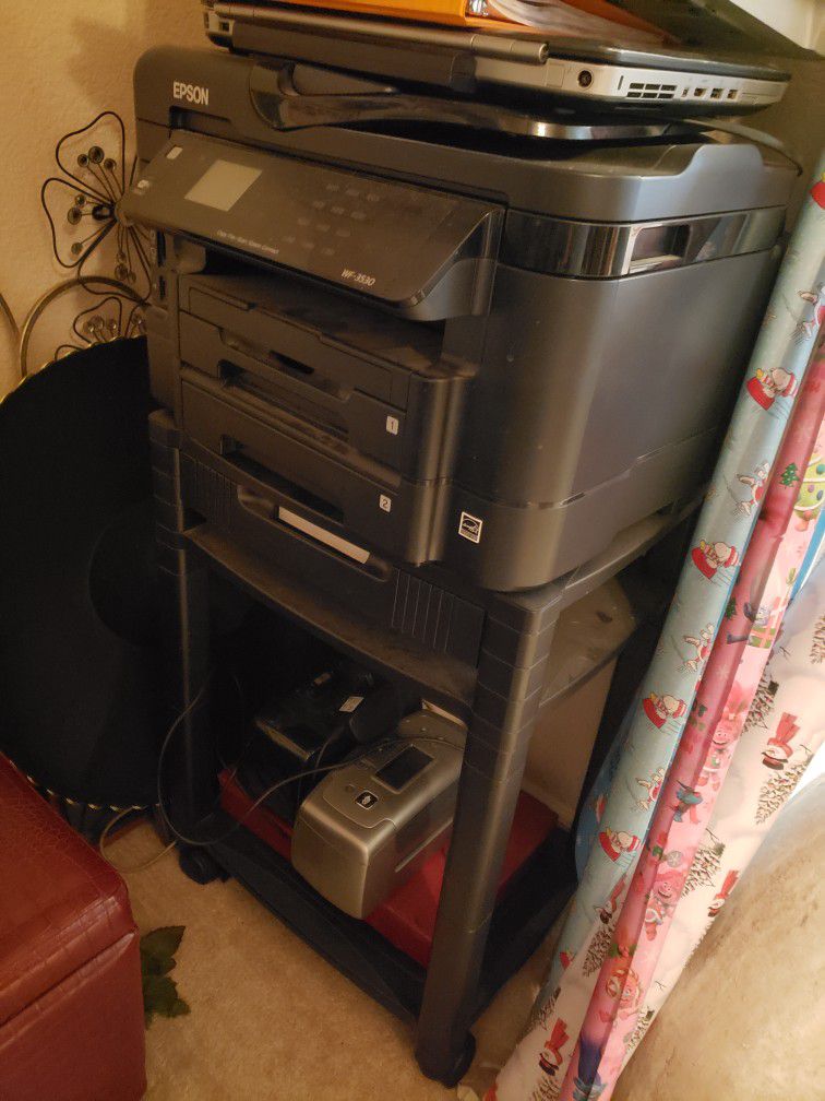 Epson Printer, Copy, Fax With Stand