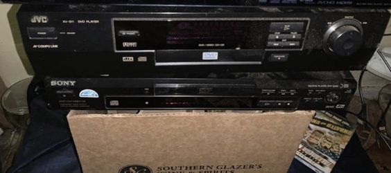 DVD/Blu Ray players -Sony and JVC