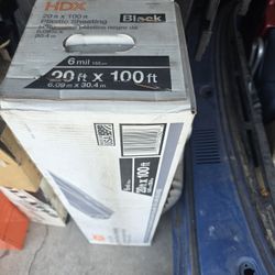 Plastic Black Shetting Brand New 