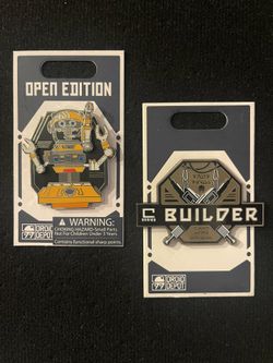 Disney Pins - Star Wars Droid Depot Builders 