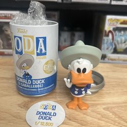 ONLY 12,500 PIECE LIMITED EDITION Donald Duck Three Caballeros Funko Soda Disney