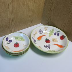 Italian Garden Pasta Set