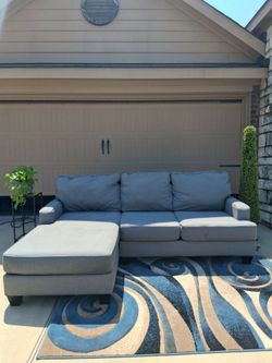 Ashley Gray Sectional Couch- Free Delivery