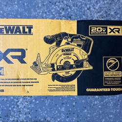 New Dewalt 20 V Circular Saw Xr Brushless  6-1/2 Tool Only Firm Price 