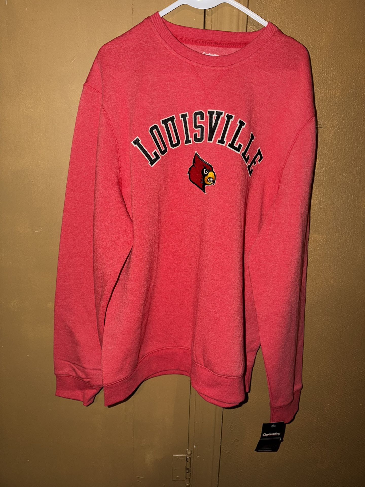 Captivating NCAA College Louisville Cardinals University Sweatshirt Men’s Size Large