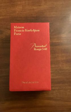 Maison Francis Kurkdjian Baccarat Rouge 540 Eau de Parfum w/ Original Receipt