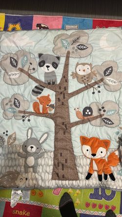 Lambs & ivy baby blanket