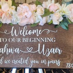 Wedding Sign