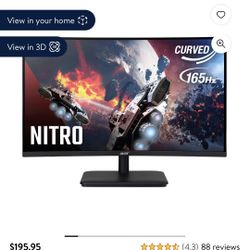 Acer 27 inch Curved FHD Monitor