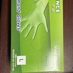 Black , Blue ,clear Vinyl Gloves All Size