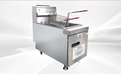 NSF Gas Countertop Fryer three tube burners NG CTF-3