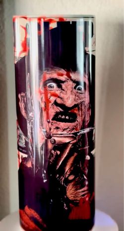 Freddy Krueger tumbler