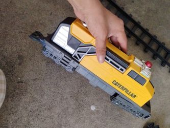 Caterpillar Train toy with track