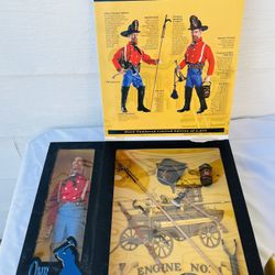 Vintage 1850's Volunteer Fireman Action Figure
