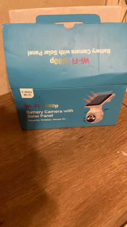 WiFi battery camera
