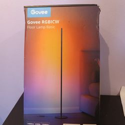 Govee RGBIC Floor Lamp, LED Corner Lamp Works with Alexa, Smart Modern Floor Lamp with Music Sync and 16 Million DIY Colors, Color Changing Standing 