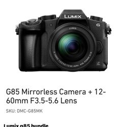 Panasonic lumix G85 (trade For Laptop Or MacBook)