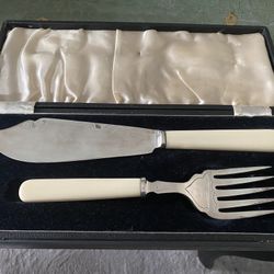 Antique Fish Servers
