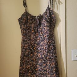 Shin Floral Dress