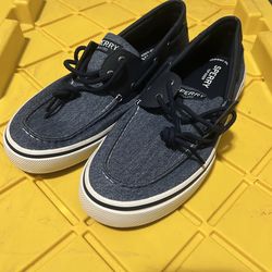 Sperry Top-Sider Canvas Boat Sneakers – Men’s Size 12 – Like New