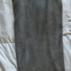 Grey Pencil Skirt US 8