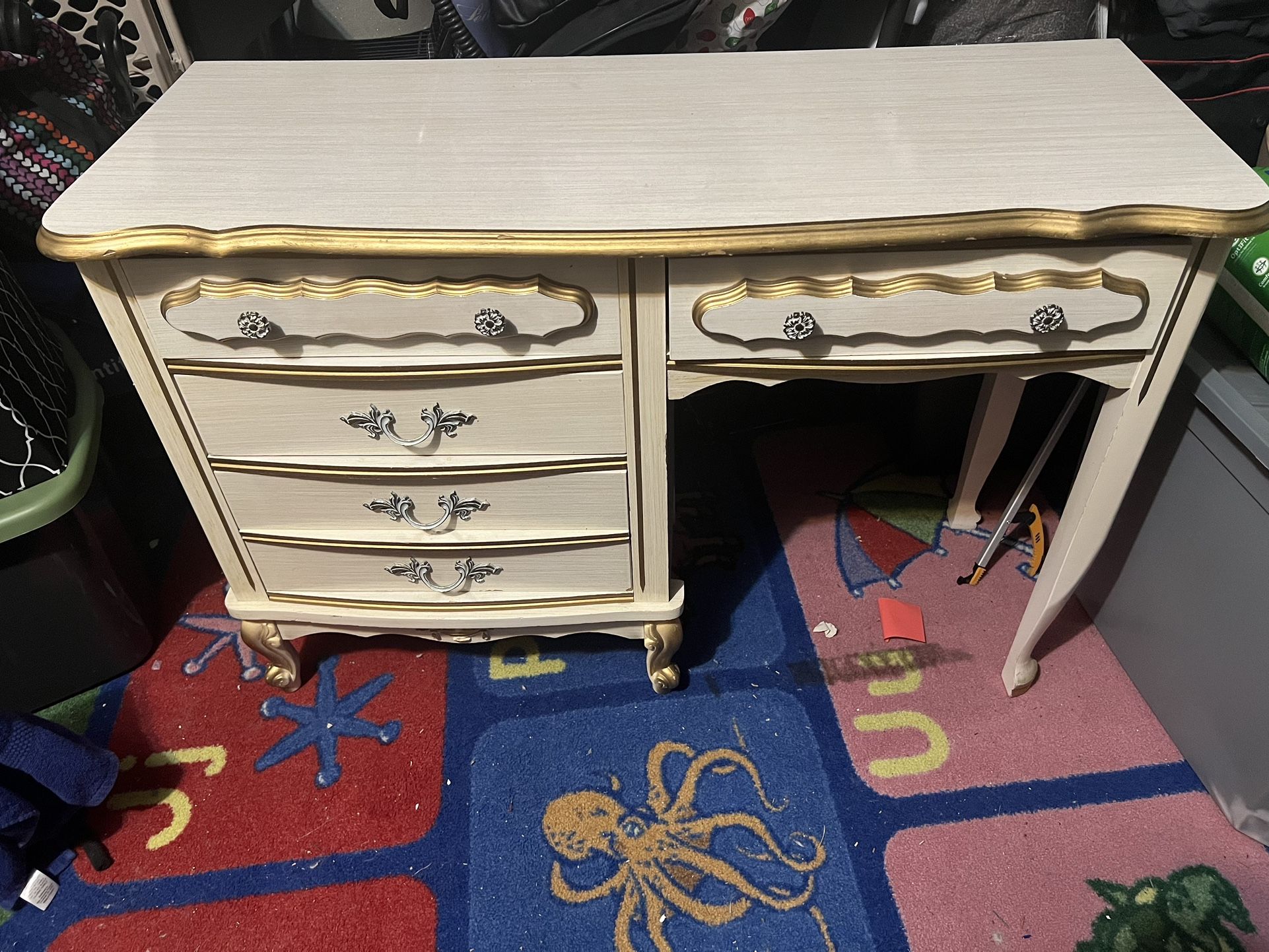 Vintage Desk 43x16.5