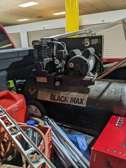 Black Max Air Compressor 5hp