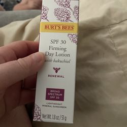 Burt’s Bees Renewal Firming Day Lotion with SPF 30