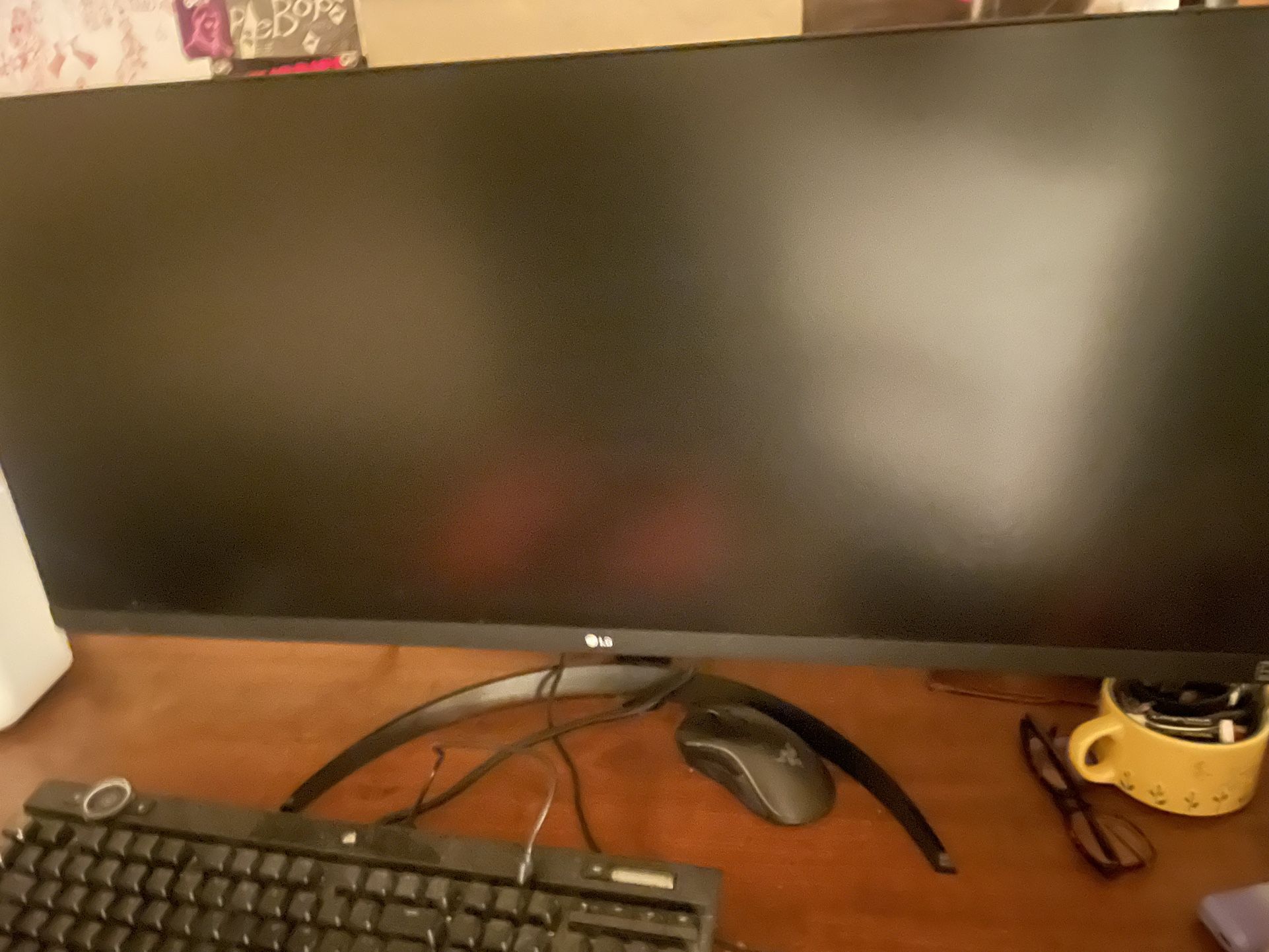 LG widescreen monitor