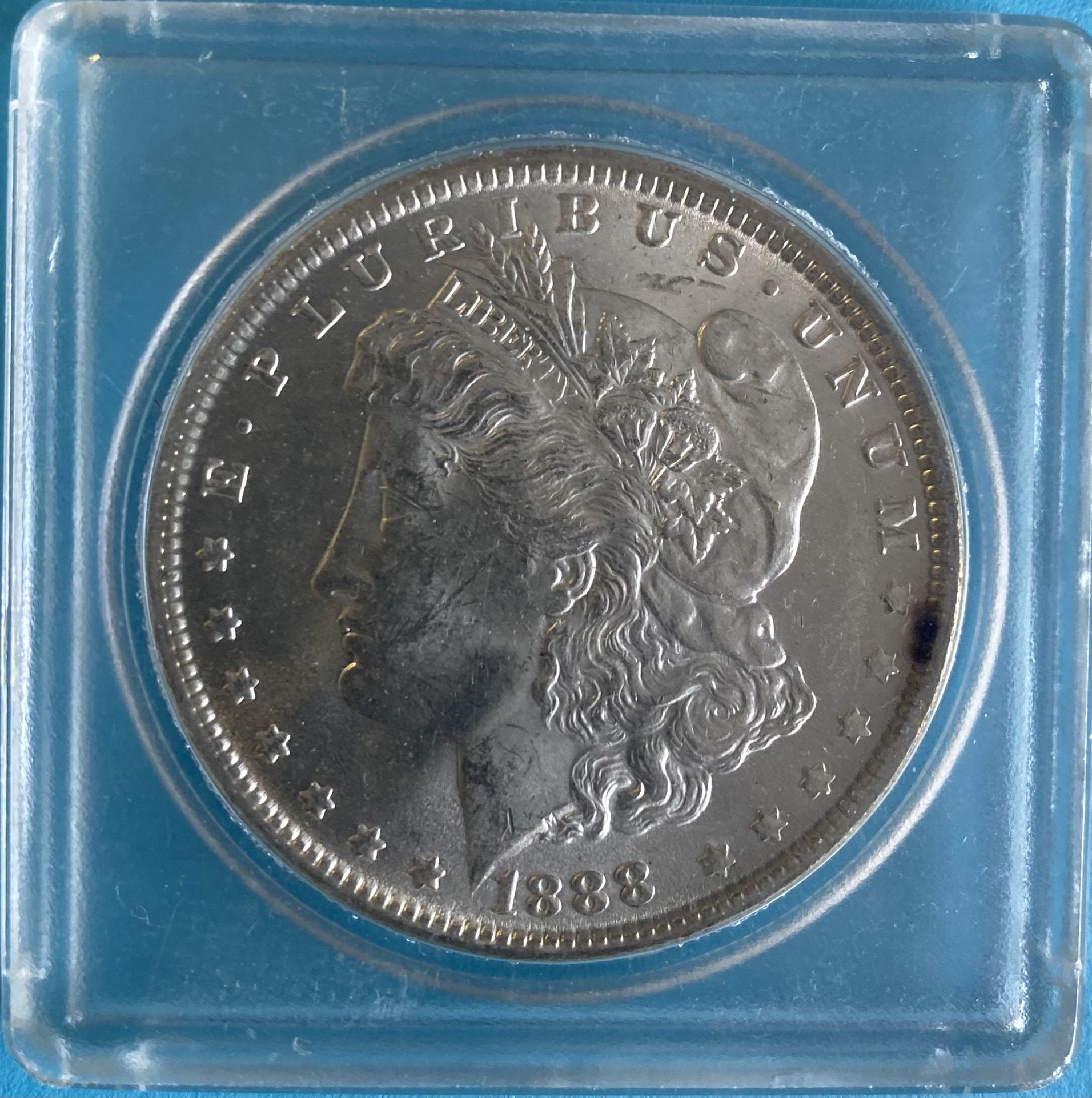 Silver 1888 Morgan Dollar - Great Looking Coin