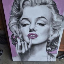 Marlon Monroe Canvas 