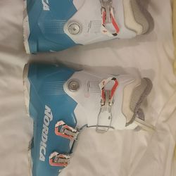 Nordica Kids Speed Machine J3 Ski Boots Size 24.5