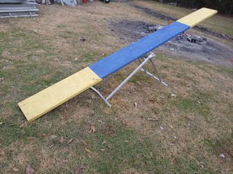 Wooden dog Agility Teeter 