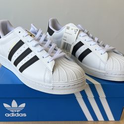 Adidas Superstar W Women's Sneakers White Black Size 10.5