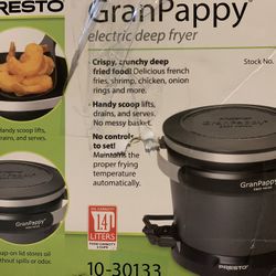 GranPappy Deep Fryer 6cup/1.4 Liter