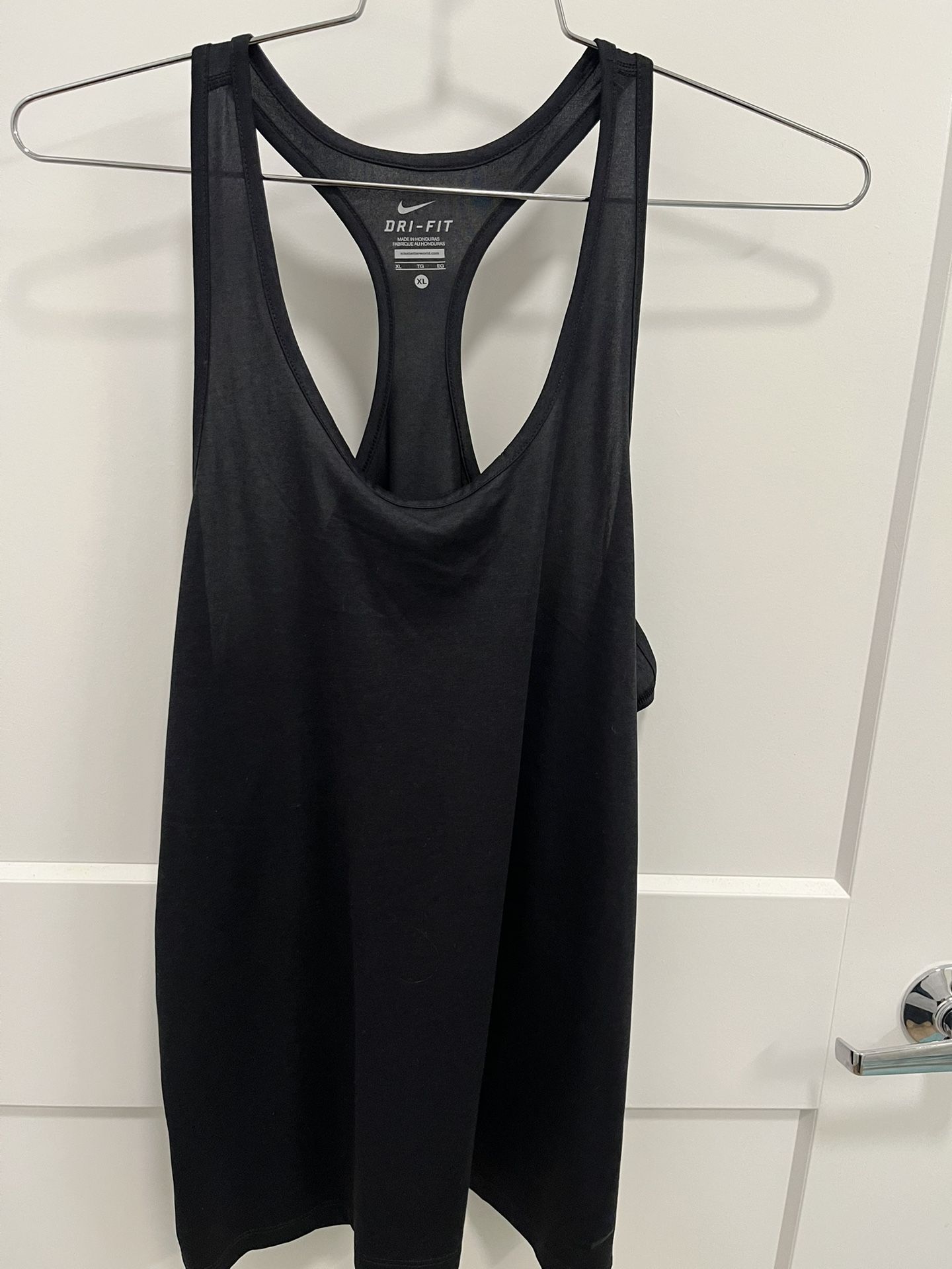 Nike Ladies Dri-Fit Tank Top - Black - Size XL